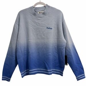 Madhappy Cashmere Ombré Blue Sweater for Men